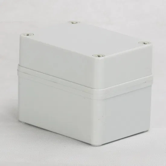 源工厂 110*80*85mm 浅灰色塑料螺丝 防水防尘 绝缘保护壳 接线盒