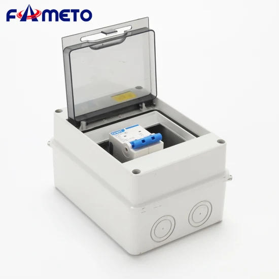 Ht-5 塑料防水 120*160*95mm ABS 表面齐平型 5 路户外 MCB 配电箱电源箱