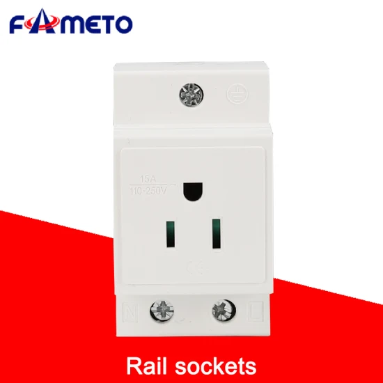 美式插座 15A DIN 电源模块插座