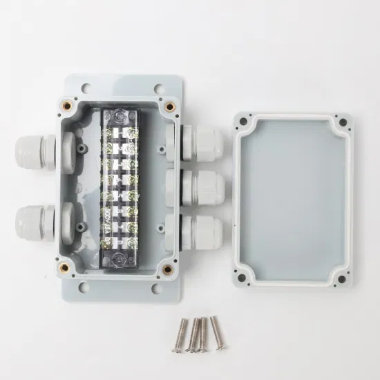 二进三出 Tb1508 接线端子 黄铜 ABS 塑料外壳 100*68*50 CE IP67 接线盒