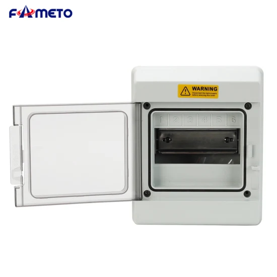 at-6光伏配电箱PC材质防火防水塑壳6位