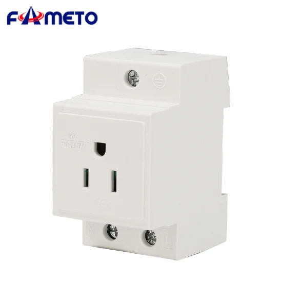 美式插座 15A DIN 电源模块插座