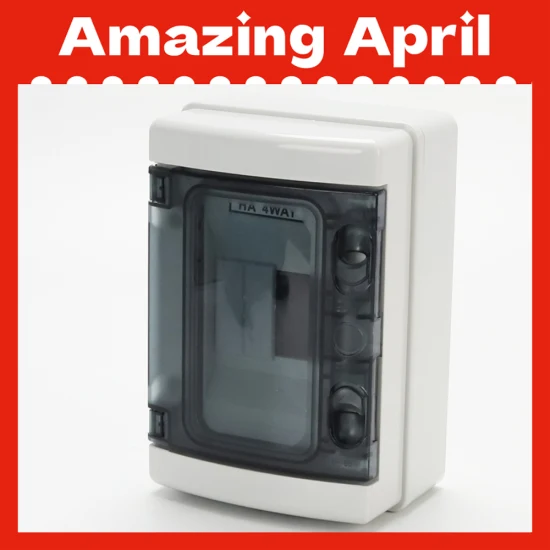 Ha-4路IP65防水户外140*210*100mm塑料4路/4极接线汇流箱