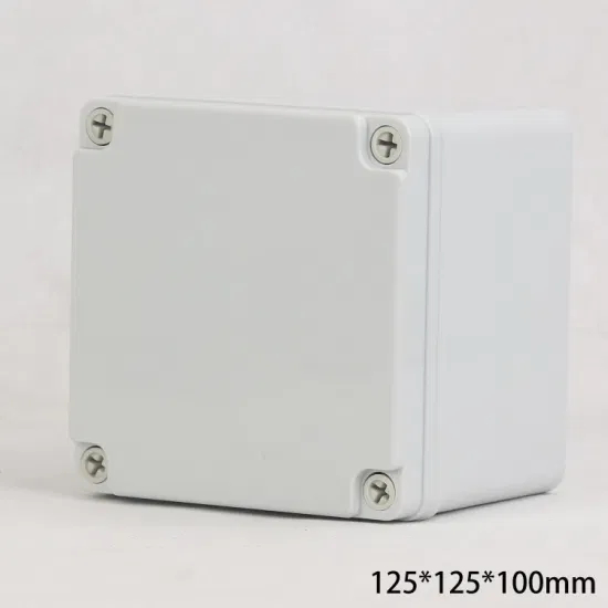 IP67 125*125*100mm 防水外壳塑料盒电子工程户外仪器仪表电气工程箱