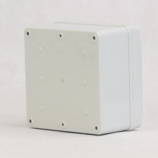 户外防水盒外壳塑料盒电子项目盒电子防水接线盒 125*125*75mm
