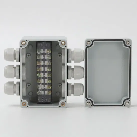 3进3出15A 400V 8路户外防水接线盒Tb1508 CE IP67