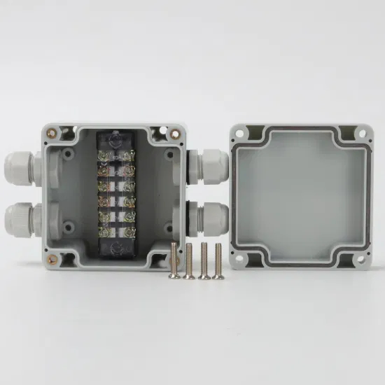 方形防水接线盒 83*81*56mm Tb1506 15A 400A 6路接线端子工厂批发