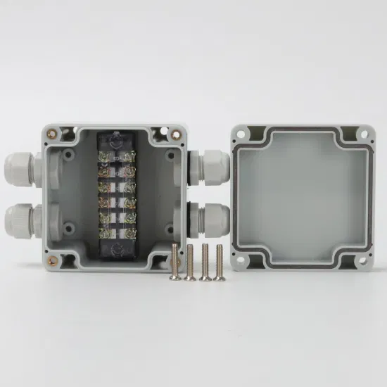 方形防水接线盒 83*81*56mm Tb1506 15A 400A 6路接线端子工厂批发