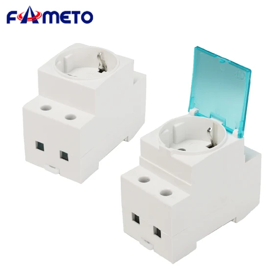 欧式10/16A导轨插座电源模块