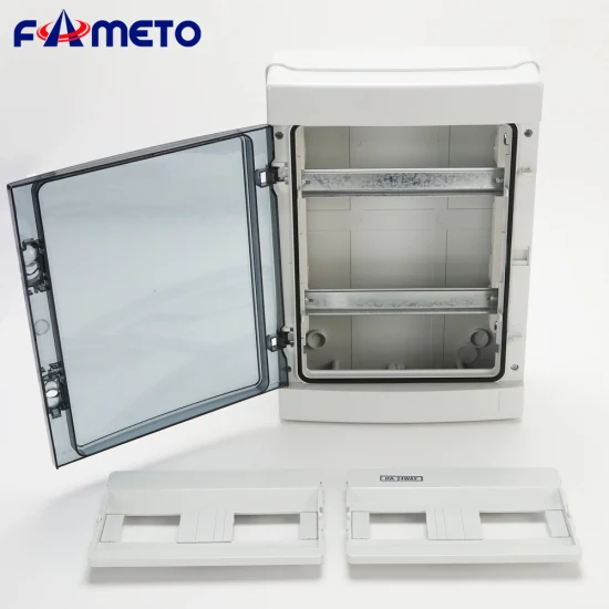 Ha-24路IP65防水户外塑料汇流箱接线盒配电箱