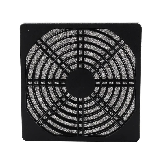 轴流风扇过滤网 120mm*120mm ABS 塑料黑色风扇网罩