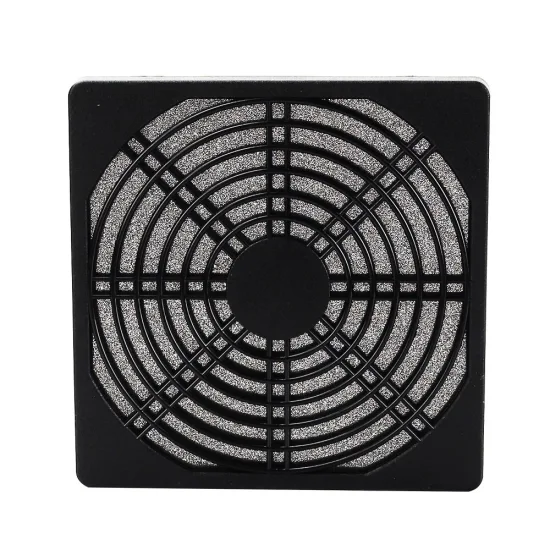 轴流风扇过滤网 120mm*120mm ABS 塑料黑色风扇网罩