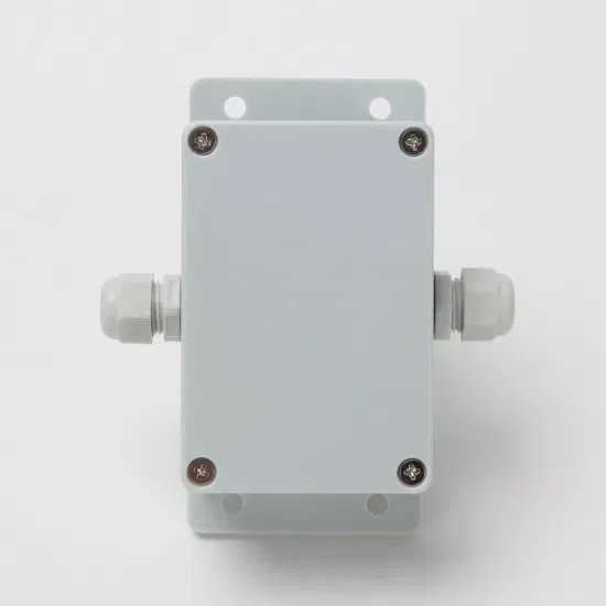 一进一出端子防水接线盒 100*68*50mm 安装耳 ABS IP67 Tb1508 铜