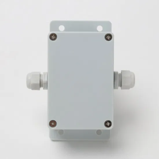 一进一出端子防水接线盒 100*68*50mm 安装耳 ABS IP67 Tb1508 铜