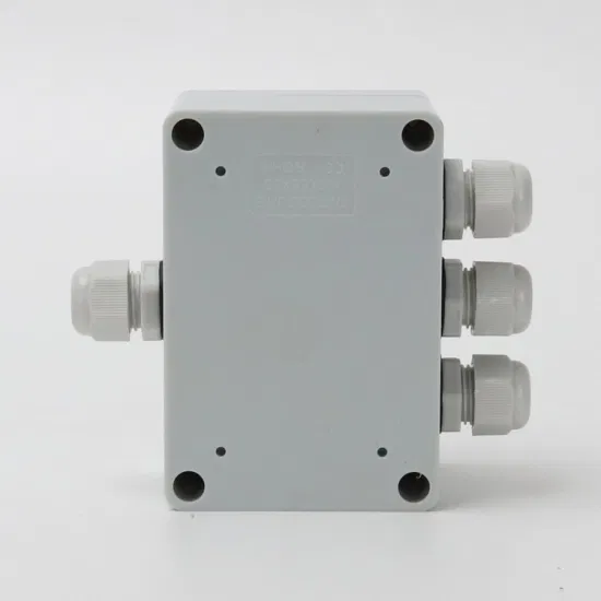 一进三出 100*68*50mm LED灯具接线盒 ABS塑料 防水防尘