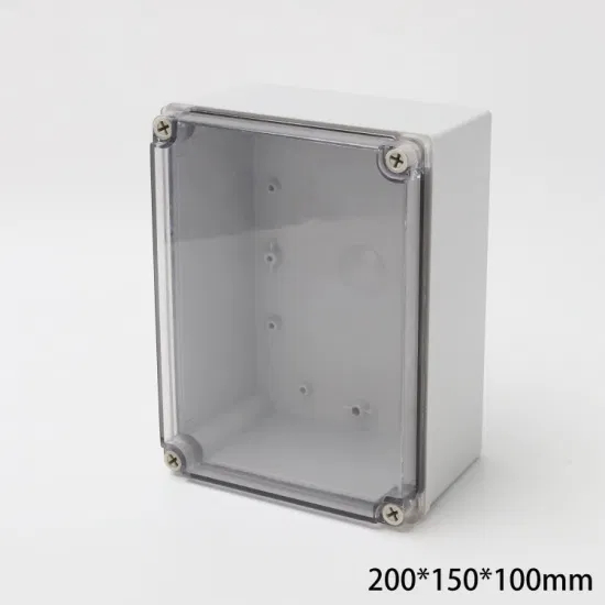 透明盖防水接线盒 200*150*100mm ABS/PC CE IP67 塑料盒