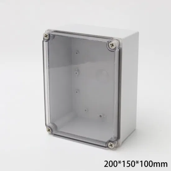 透明盖防水接线盒 200*150*100mm ABS/PC CE IP67 塑料盒