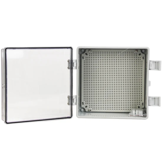 12*12*7英寸透明防水配电箱ABS塑料显示屏或电池外壳