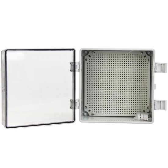 12*12*7英寸透明防水配电箱ABS塑料显示屏或电池外壳