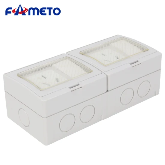 户外防水插座开关组合澳标16A三孔