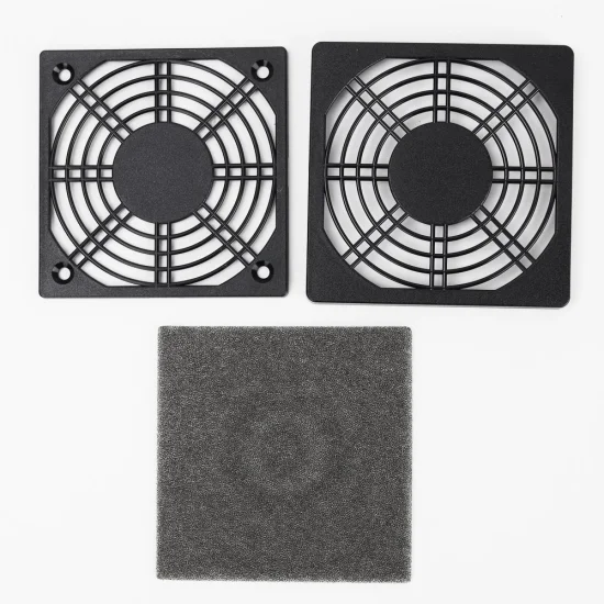 轴流风扇防护过滤罩 60mm*60mm ABS 塑料 黑色