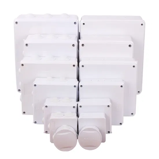 户外防水接线盒 ABS 塑料预留孔电气设备端子接线盒