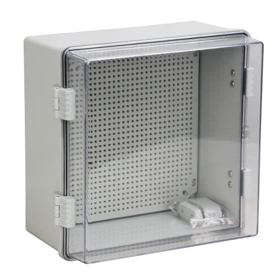 12*12*7英寸透明防水配电箱ABS塑料显示屏或电池外壳