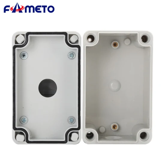 塑料防水按钮开关盒 1p IP67 ABS 材质紧急停止按钮 440V 10A 可定制