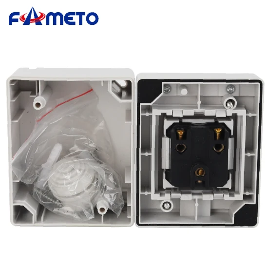 户外防水多功能三针插座 IP55 ABS 塑料