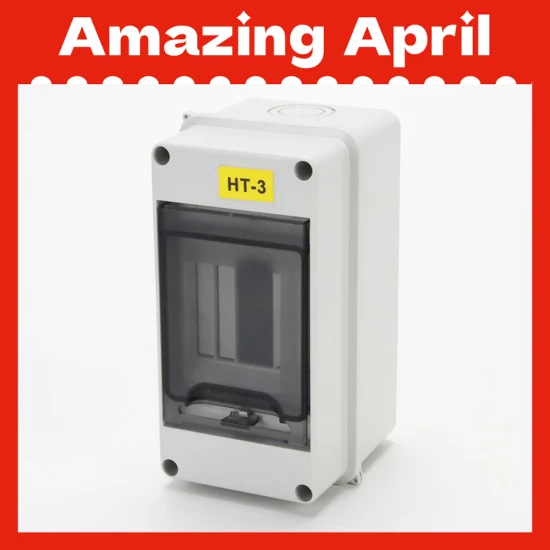 IP65 Ht-3 3路157*75*94防水户外MCB配电箱