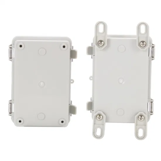 户外防水电气控制配电箱 ABS IP66 透明盖壁挂式 150*100*70mm