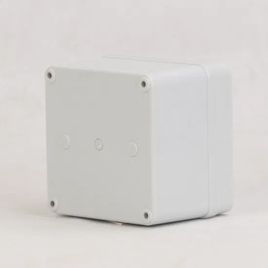 厂家直销 100*100*75mm ABS 塑料端子接线盒 PCB 外壳现货快速交货