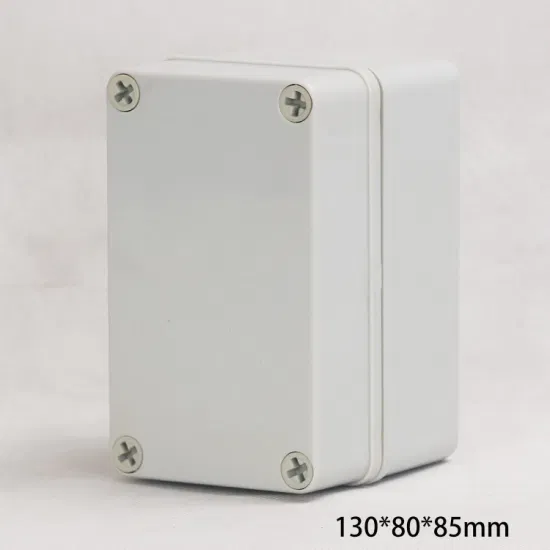 户外防水盒外壳塑料盒电子项目盒电子防水接线盒 130*80*85mm