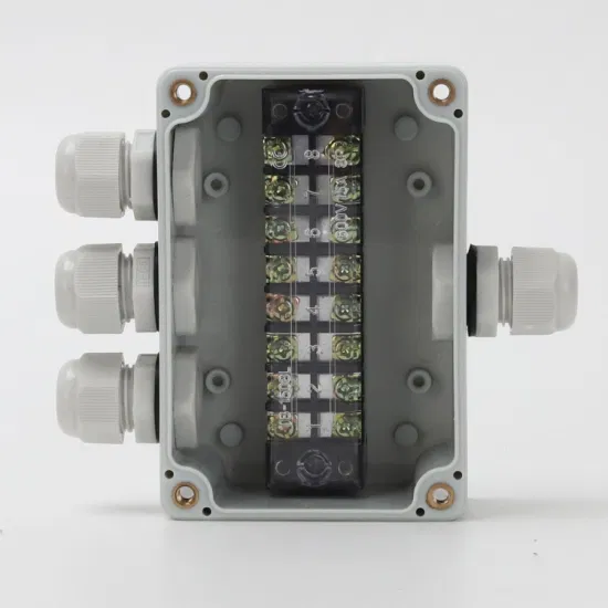 一进三出 100*68*50mm LED灯具接线盒 ABS塑料 防水防尘