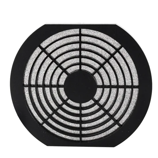 轴流风扇过滤器 90mm*90mm ABS 塑料黑色风扇护罩