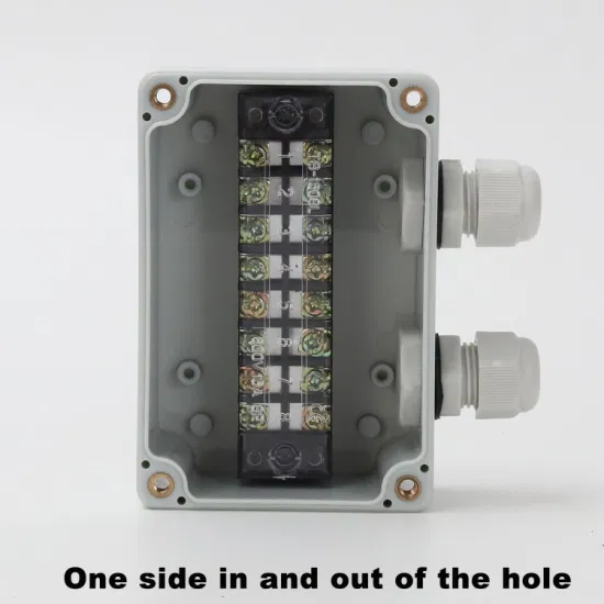 一侧2孔100*68*50mm Tb1508 400V 15A户外ABS塑料防水接线盒