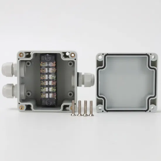 1 进 2 出 Tb1506 15A 400V 83*81*56mm 电线电源开关接线盒 3.3*3.2*2.2 英寸