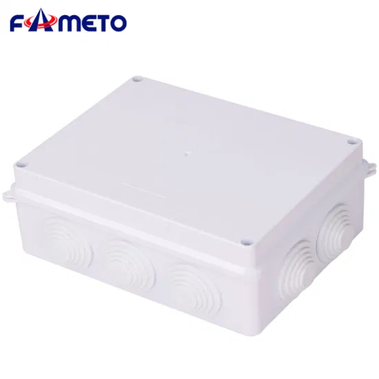 户外防水接线盒 ABS 塑料预留孔电气设备端子接线盒
