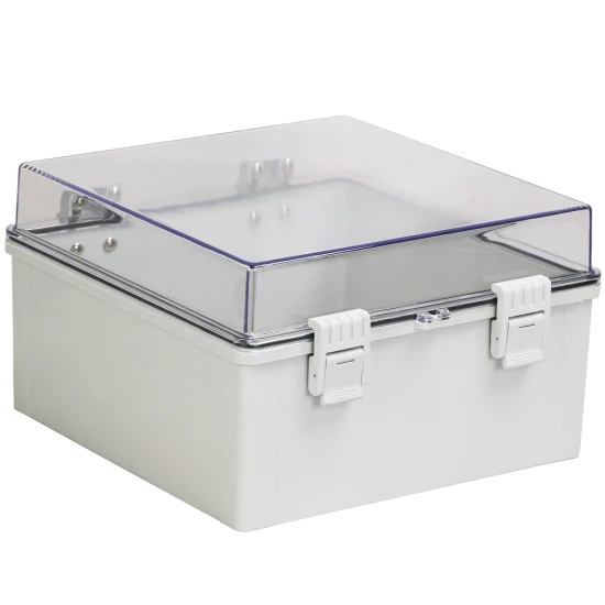 12*12*7英寸透明防水配电箱ABS塑料显示屏或电池外壳