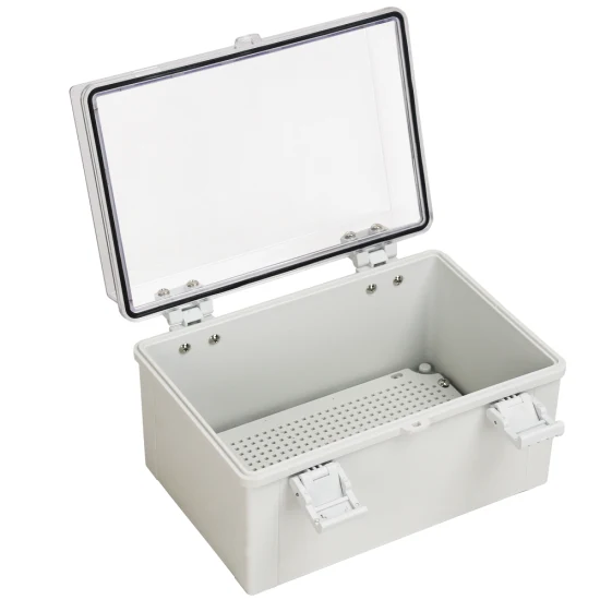 PLC显示屏保护外壳300*200*180mm透明防水塑料配电箱IP66