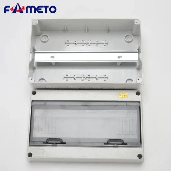 Ht 15路ABS+PC户外防水塑料IP65配电箱