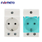 欧式10/16A导轨插座电源模块
