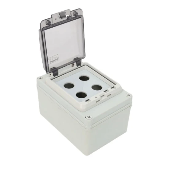 工厂供应防水IP67按钮盒开关盒急停信号灯操作控制盒