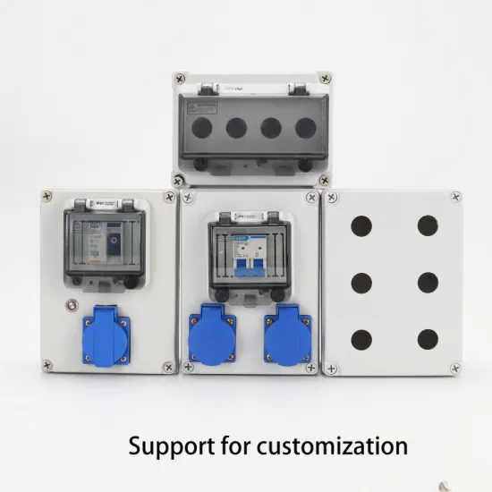 ABS 塑料防水接线盒 200*150*100mm IP67 浅灰色塑料螺丝 7.9*5.9*3.9 英寸可定制