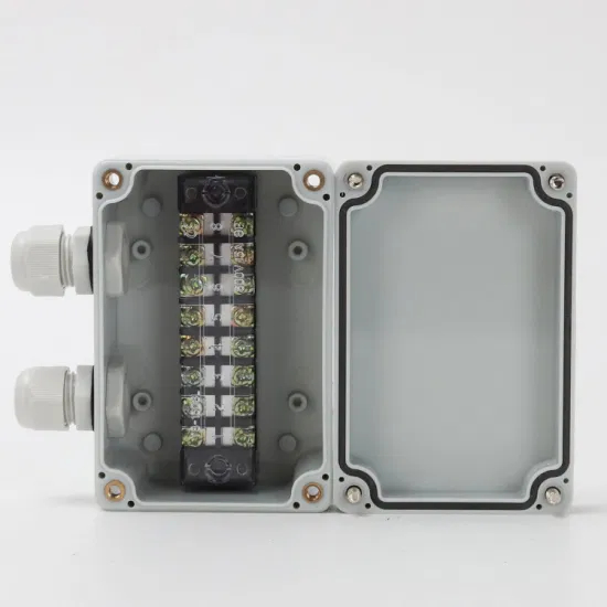 一侧2孔100*68*50mm Tb1508 400V 15A户外ABS塑料防水接线盒