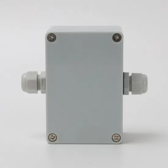 一进一出 100*68*50mm ABS 塑料防水接线盒 3.94*2.68*1.97 英寸 CE IP67