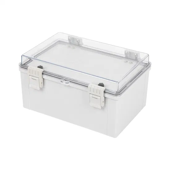 PLC显示屏保护外壳300*200*180mm透明防水塑料配电箱IP66