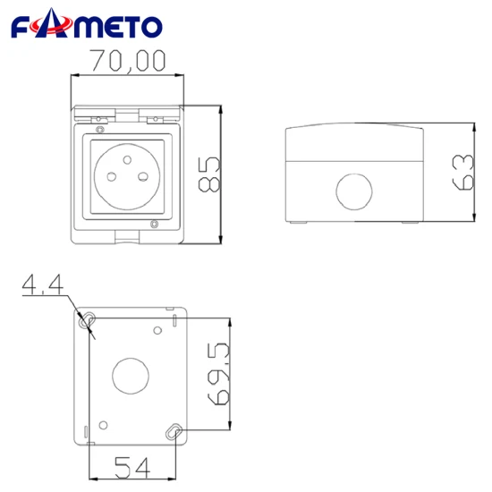 美式防水插座IP55工厂批发