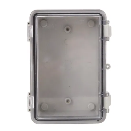 户外防水电气控制配电箱 ABS IP66 透明盖壁挂式 150*100*70mm
