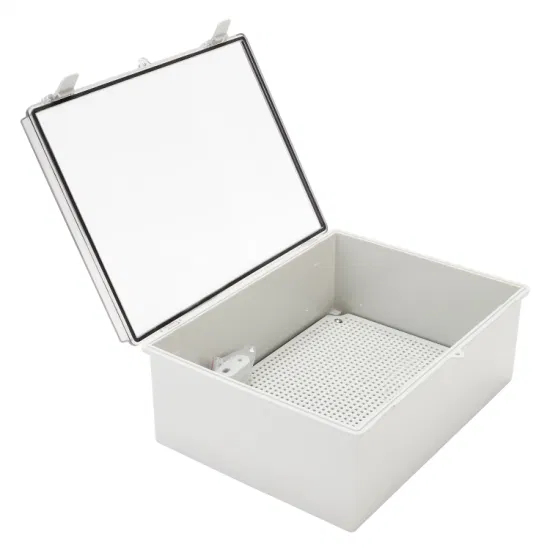 定制可用 390*290*160mm 透明塑料盖 ABS 塑料电缆分配盒 IP66 CE 15.4*11.4*6.3inch